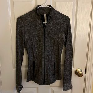 Black and Grey Lululemon jacket